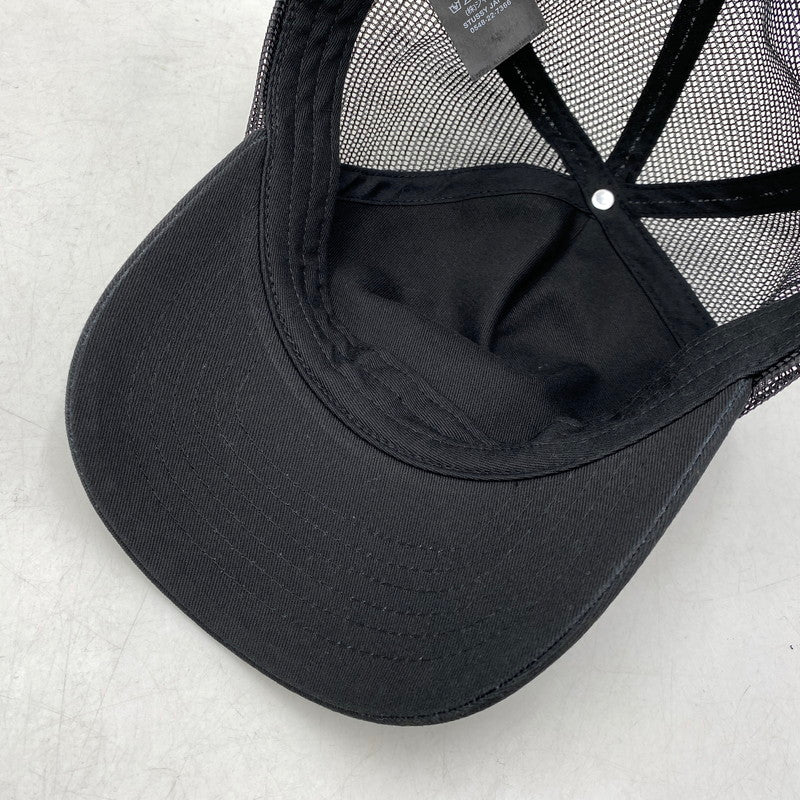 【中古品】【メンズ/レディース】 STUSSY ステューシー 1311170 TRUCKER S CROWN SNAPBACK トラッカー エスクラウン スナップバック キャップ 帽子 185-261024-ms-17-izu サイズ：F カラー：ブラック 万代Net店