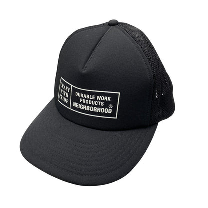 【中古品】【メンズ/レディース】 NEIGHBORHOOD ネイバーフッド 252YGNH-HT04 MESH CAP メッシュキャップ 帽子 185-261024-ms-16-izu サイズ：F カラー：ブラック 万代Net店