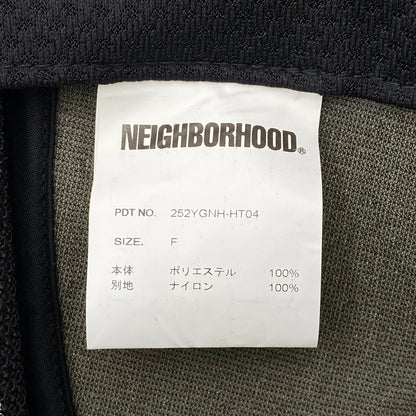 【中古品】【メンズ/レディース】 NEIGHBORHOOD ネイバーフッド 252YGNH-HT04 MESH CAP メッシュキャップ 帽子 185-261024-ms-16-izu サイズ：F カラー：ブラック 万代Net店