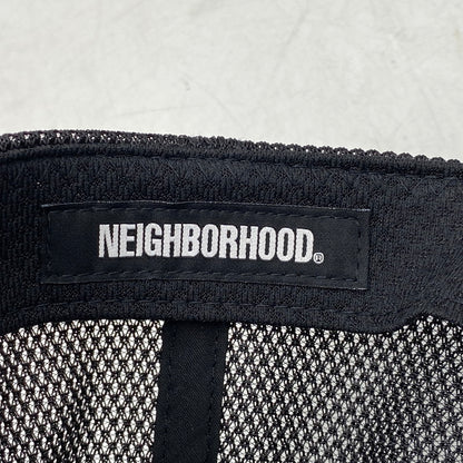 【中古品】【メンズ/レディース】 NEIGHBORHOOD ネイバーフッド 252YGNH-HT04 MESH CAP メッシュキャップ 帽子 185-261024-ms-16-izu サイズ：F カラー：ブラック 万代Net店