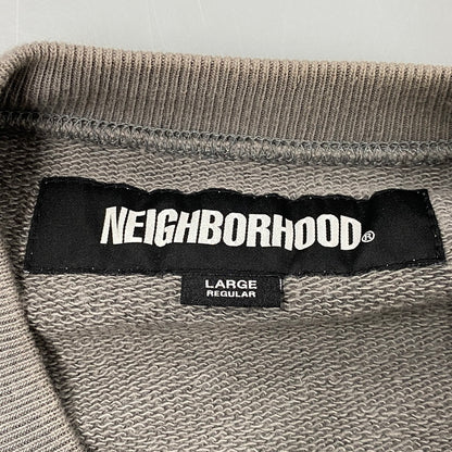 【中古品】【メンズ】 NEIGHBORHOOD ネイバーフッド 242FPNH-CSM01 CLASSIC SWEAT SHIRT LS クラシック スウェット シャツ トップス 142-261027-yn-06-izu サイズ：L カラー：グレー系 万代Net店
