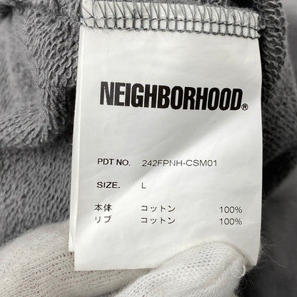 【中古品】【メンズ】 NEIGHBORHOOD ネイバーフッド 242FPNH-CSM01 CLASSIC SWEAT SHIRT LS クラシック スウェット シャツ トップス 142-261027-yn-06-izu サイズ：L カラー：グレー系 万代Net店