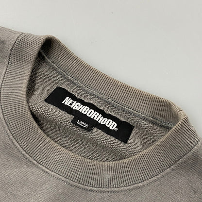 【中古品】【メンズ】 NEIGHBORHOOD ネイバーフッド 242FPNH-CSM01 CLASSIC SWEAT SHIRT LS クラシック スウェット シャツ トップス 142-261027-yn-06-izu サイズ：L カラー：グレー系 万代Net店