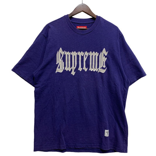【中古品】【メンズ】 SUPREME シュプリーム OLD ENGLISH SS TOP オールド イングリッシュ ショートスリーブ トップス Tシャツ 149-261021-kh-05-izu サイズ：M カラー：パープル 万代Net店