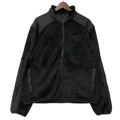 【中古品】【メンズ】 STUSSY ステューシー×NIKE ナイキ HQ8524-010 25AW FULL ZIP FLEECE フル ジップ フリース アウター 142-261022-yn-02-izu サイズ：L カラー：ブラック 万代Net店