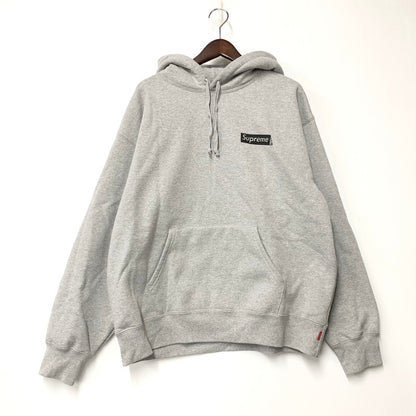 【中古品】【メンズ】 SUPREME シュプリーム 25AW PRESIDENT HOODED SWEATSHIRT プレジデント フーデッド スウェットシャツ トップス 長袖 149-261027-ya-07-izu サイズ：L カラー：グレー 万代Net店