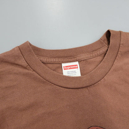 【中古品】【メンズ】 SUPREME シュプリーム 22SS AEON FLUX LS TEE イーオン フラックス ロングスリーブ Tシャツ トップス 長袖 149-261023-cs-10-izu サイズ：XL カラー：ブラウン 万代Net店