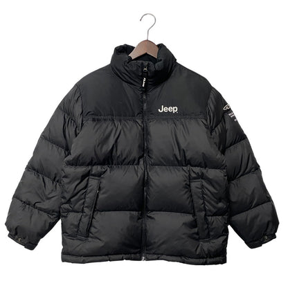 【中古品】【メンズ】 JEEP ジープ 4XE DOWN JACKET ダウン ジャケット アウター 146-261022-kh-08-izu サイズ：S(90) カラー：ブラック 万代Net店