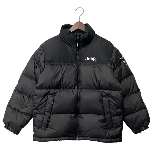 【中古品】【メンズ】 JEEP ジープ 4XE DOWN JACKET ダウン ジャケット アウター 146-261022-kh-08-izu サイズ：S(90) カラー：ブラック 万代Net店