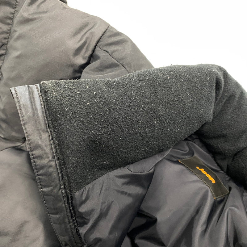 【中古品】【メンズ】 JEEP ジープ 4XE DOWN JACKET ダウン ジャケット アウター 146-261022-kh-08-izu サイズ：S(90) カラー：ブラック 万代Net店
