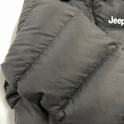 【中古品】【メンズ】 JEEP ジープ 4XE DOWN JACKET ダウン ジャケット アウター 146-261022-kh-08-izu サイズ：S(90) カラー：ブラック 万代Net店