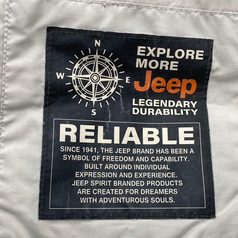 【中古品】【メンズ】 JEEP ジープ 4XE DOWN JACKET ダウン ジャケット アウター 146-261022-kh-09-izu サイズ：XL(105) カラー：ベージュ 万代Net店