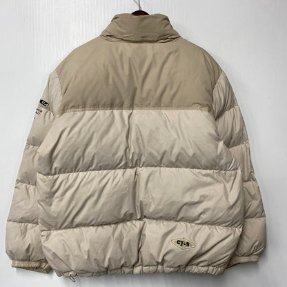 【中古品】【メンズ】 JEEP ジープ 4XE DOWN JACKET ダウン ジャケット アウター 146-261022-kh-09-izu サイズ：XL(105) カラー：ベージュ 万代Net店