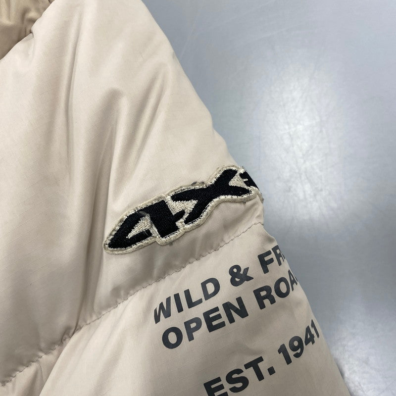 【中古品】【メンズ】 JEEP ジープ 4XE DOWN JACKET ダウン ジャケット アウター 146-261022-kh-09-izu サイズ：XL(105) カラー：ベージュ 万代Net店