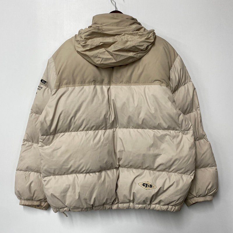 【中古品】【メンズ】 JEEP ジープ 4XE DOWN JACKET ダウン ジャケット アウター 146-261022-kh-09-izu サイズ：XL(105) カラー：ベージュ 万代Net店