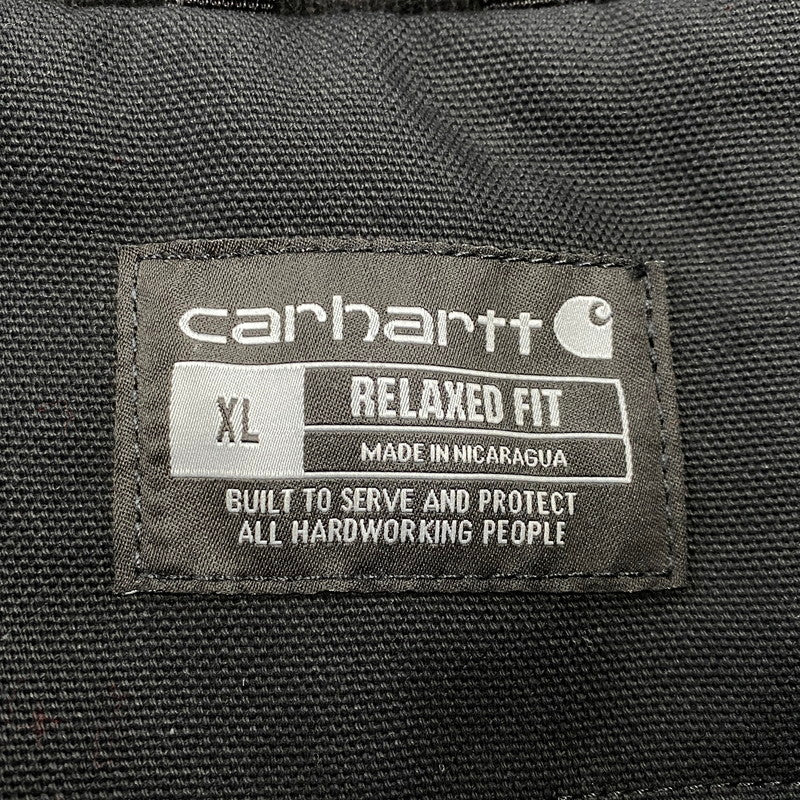 【中古美品】【メンズ】 CARHARTT カーハート 103828 BLK BLANKET-LINED DETROIT JACKET ブランケット ライニング デトロイトジャケット アウター 146-261022-kh-07-izu サイズ：XL カラー：ブラック 万代Net店