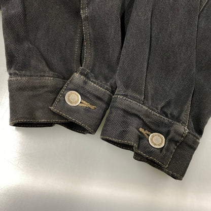 【中古品】【メンズ】 WRANGLER HERO ラングラー ヒーロー 後染め BLACK DDENIM JACKET ブラック デニム ジャケット アウター 146-261027-yn-03-izu サイズ：L カラー：ブラック 万代Net店