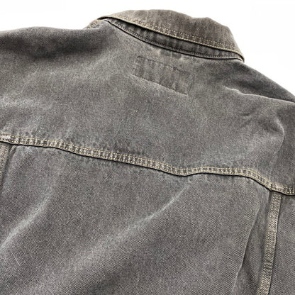 【中古品】【メンズ】 WRANGLER HERO ラングラー ヒーロー 後染め BLACK DDENIM JACKET ブラック デニム ジャケット アウター 146-261027-yn-03-izu サイズ：L カラー：ブラック 万代Net店