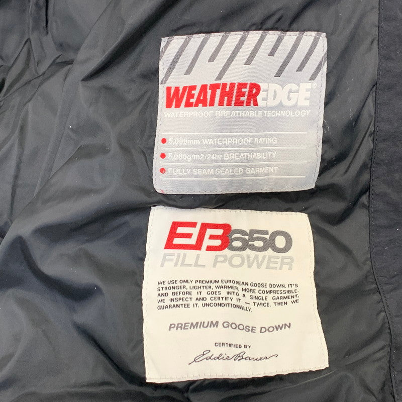【中古品】【メンズ】 EDDIE BAUER エディー・バウアー EB650 WEATHEREDGE DOWN COAT ウェザーエッジ ダウン コート アウター 144-261030-cs-06-izu サイズ：S カラー：ブラック 万代Net店