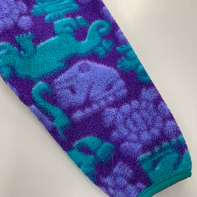 【中古品】【キッズ】 PATAGONIA パタゴニア USA製 MONSTER PATTERN SYNCHILLA SNAP T モンスター パターン シンチラ スナップT アウター 173-261022-yn-04-izu サイズ：KID'S6 カラー：マルチ 万代Net店