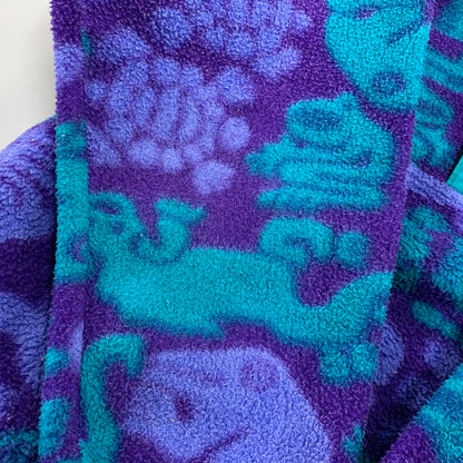 【中古品】【キッズ】 PATAGONIA パタゴニア USA製 MONSTER PATTERN SYNCHILLA SNAP T モンスター パターン シンチラ スナップT アウター 173-261022-yn-04-izu サイズ：KID'S6 カラー：マルチ 万代Net店