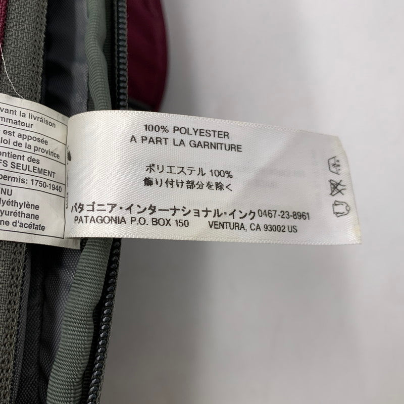 【中古品】【メンズ/レディース】 PATAGONIA パタゴニア 48225FA14 MASS SLING マス スリング カバン ショルダーバッグ 188-261025-ms-01-izu カラー：レッド 万代Net店