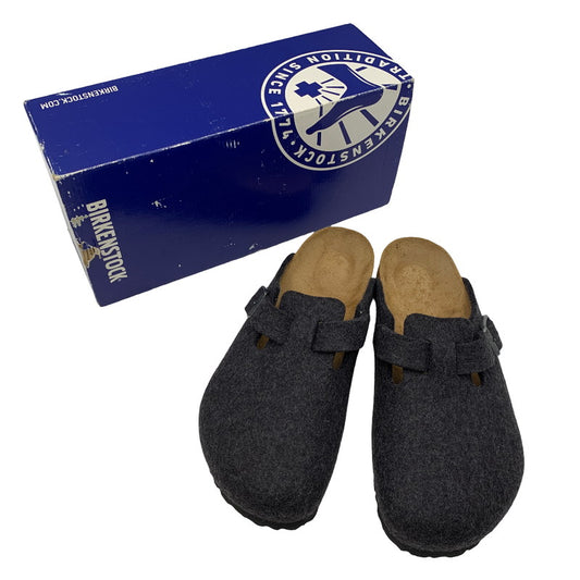 【中古品】【メンズ】 BIRKENSTOCK ビルケンシュトック BOSTON BS 016371 ボストン サンダル シューズ 靴 164-261021-as-01-izu サイズ：40 カラー：ブラック系 万代Net店