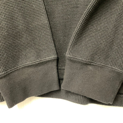【中古品】【メンズ】 SUPREME シュプリーム 18AW PANEL STRIPE WAFFLE THERMAL パネル ストライプ ワッフル サーマル トップス 長袖 149-261027-ya-03-izu サイズ：M カラー：ブラック 万代Net店
