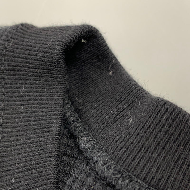 【中古品】【メンズ】 SUPREME シュプリーム 18AW PANEL STRIPE WAFFLE THERMAL パネル ストライプ ワッフル サーマル トップス 長袖 149-261027-ya-03-izu サイズ：M カラー：ブラック 万代Net店