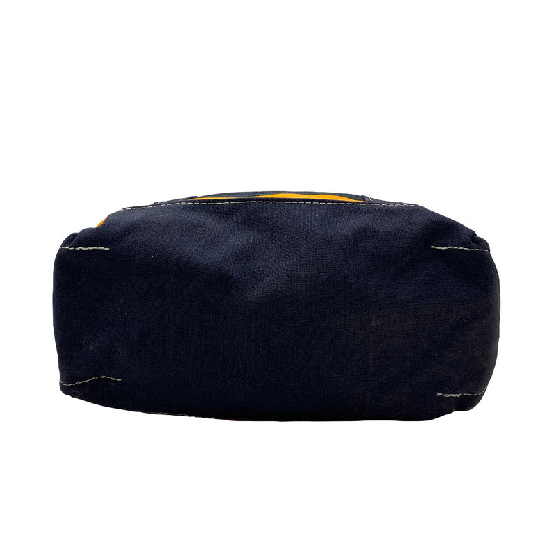 【中古品】【メンズ/レディース】 L.L.Bean エルエルビーン BOAT AND TOTE BAG ボート アンド トートバッグ USA製 188-261021-as-07-izu カラー：ネイビー×イエロー系 万代Net店