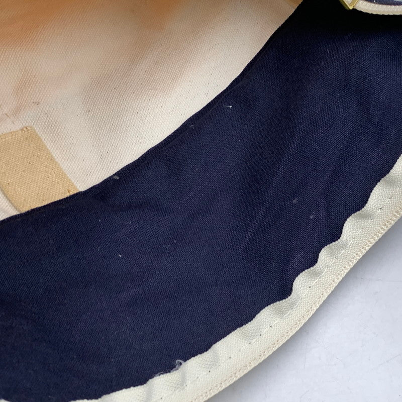 【中古品】【メンズ/レディース】 L.L.Bean エルエルビーン BOAT AND TOTE BAG ボート アンド トートバッグ USA製 188-261021-as-07-izu カラー：ネイビー×イエロー系 万代Net店