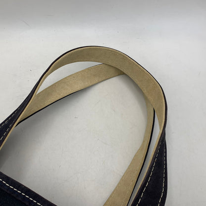 【中古品】【メンズ/レディース】 L.L.Bean エルエルビーン BOAT AND TOTE BAG ボート アンド トートバッグ USA製 188-261021-as-07-izu カラー：ネイビー×イエロー系 万代Net店