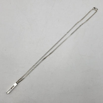 【中古品】【メンズ/レディース】 GUCCI グッチ カットアウトGバー ネックレス アクセサリー 182-261023-ay-03-izu カラー：シルバー 万代Net店