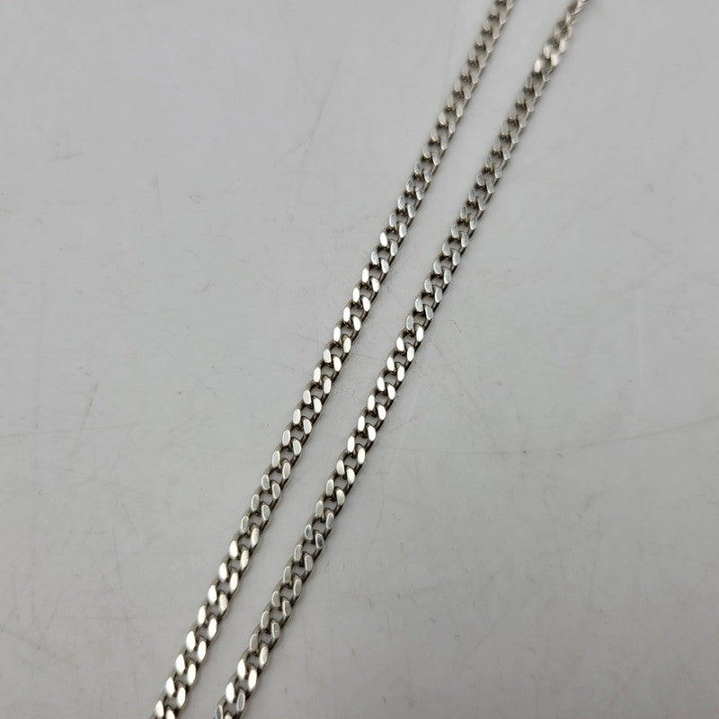 【中古品】【メンズ/レディース】 GUCCI グッチ カットアウトGバー ネックレス アクセサリー 182-261023-ay-03-izu カラー：シルバー 万代Net店
