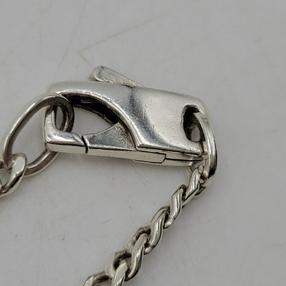 【中古品】【メンズ/レディース】 GUCCI グッチ カットアウトGバー ネックレス アクセサリー 182-261023-ay-03-izu カラー：シルバー 万代Net店