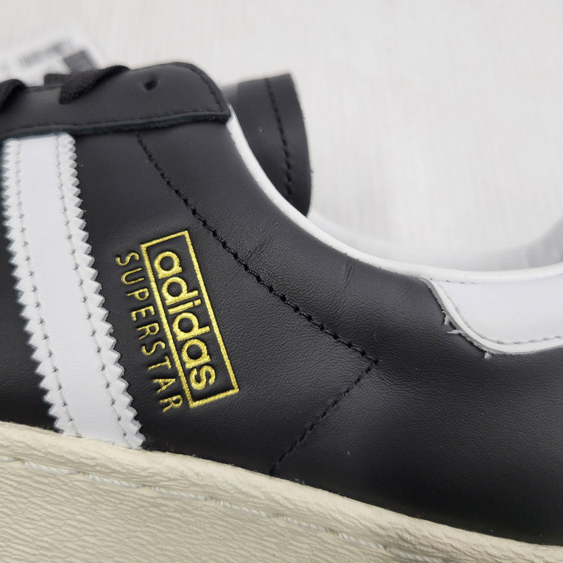【中古美品】【メンズ】 adidas アディダス × A BATHING APE アベイシングエイプ SUPER STAR 80S IF2385 スーパースター 80S コラボ スニーカー シューズ 靴 161-261023-ay-04-izu サイズ：28.5cm カラー：BLACK/WHITE 万代Net店
