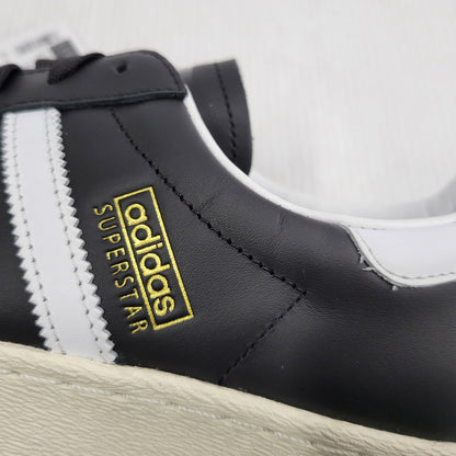 【中古美品】【メンズ】 adidas アディダス × A BATHING APE アベイシングエイプ SUPER STAR 80S IF2385 スーパースター 80S コラボ スニーカー シューズ 靴 161-261023-ay-04-izu サイズ：28.5cm カラー：BLACK/WHITE 万代Net店