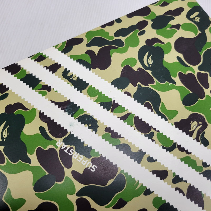 【中古美品】【メンズ】 adidas アディダス × A BATHING APE アベイシングエイプ SUPER STAR 80S IF2385 スーパースター 80S コラボ スニーカー シューズ 靴 161-261023-ay-04-izu サイズ：28.5cm カラー：BLACK/WHITE 万代Net店