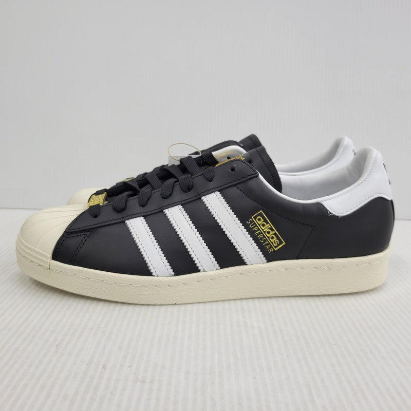 【中古美品】【メンズ】 adidas アディダス × A BATHING APE アベイシングエイプ SUPER STAR 80S IF2385 スーパースター 80S コラボ スニーカー シューズ 靴 161-261023-ay-04-izu サイズ：28.5cm カラー：BLACK/WHITE 万代Net店