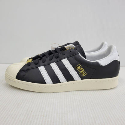 【中古美品】【メンズ】 adidas アディダス × A BATHING APE アベイシングエイプ SUPER STAR 80S IF2385 スーパースター 80S コラボ スニーカー シューズ 靴 161-261023-ay-04-izu サイズ：28.5cm カラー：BLACK/WHITE 万代Net店