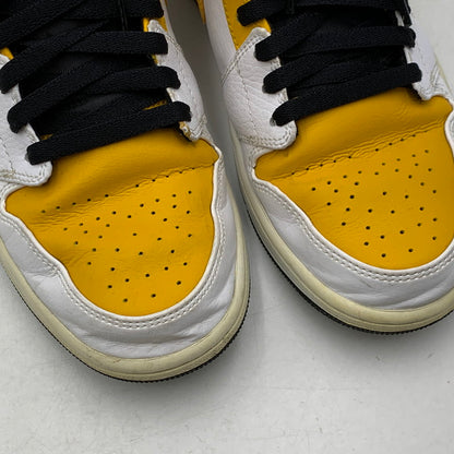 【中古品】【メンズ】 NIKE ナイキ 554724-170 AIR JORDAN 1 MID エアー ジョーダン ワン ミッド スニーカー シューズ 靴 160-261025-ms-04-izu サイズ：27.5ｃｍ カラー：UNIVERSITY GOLD 万代Net店