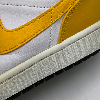 【中古品】【メンズ】 NIKE ナイキ 554724-170 AIR JORDAN 1 MID エアー ジョーダン ワン ミッド スニーカー シューズ 靴 160-261025-ms-04-izu サイズ：27.5ｃｍ カラー：UNIVERSITY GOLD 万代Net店