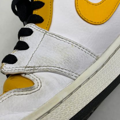 【中古品】【メンズ】 NIKE ナイキ 554724-170 AIR JORDAN 1 MID エアー ジョーダン ワン ミッド スニーカー シューズ 靴 160-261025-ms-04-izu サイズ：27.5ｃｍ カラー：UNIVERSITY GOLD 万代Net店