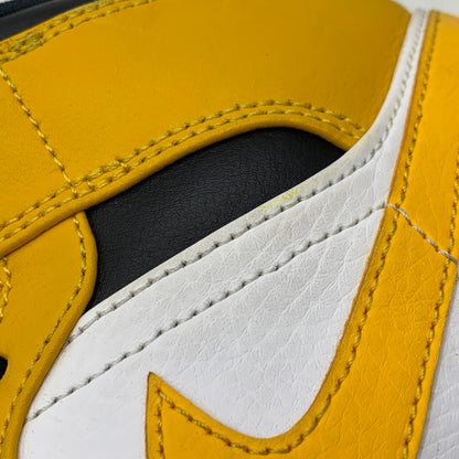 【中古品】【メンズ】 NIKE ナイキ 554724-170 AIR JORDAN 1 MID エアー ジョーダン ワン ミッド スニーカー シューズ 靴 160-261025-ms-04-izu サイズ：27.5ｃｍ カラー：UNIVERSITY GOLD 万代Net店