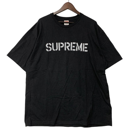 【中古品】【メンズ】 SUPREME シュプリーム HARD TEE ハード Tシャツ トップス 149-261022-kh-13-izu サイズ：XL カラー：ブラック 万代Net店