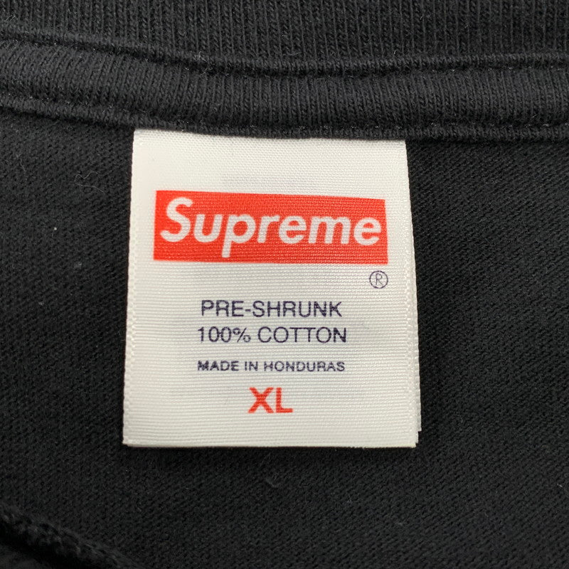【中古品】【メンズ】 SUPREME シュプリーム HARD TEE ハード Tシャツ トップス 149-261022-kh-13-izu サイズ：XL カラー：ブラック 万代Net店