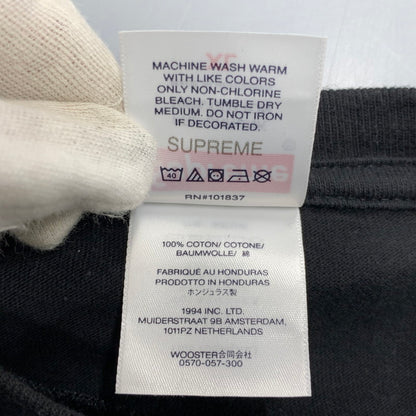 【中古品】【メンズ】 SUPREME シュプリーム HARD TEE ハード Tシャツ トップス 149-261022-kh-13-izu サイズ：XL カラー：ブラック 万代Net店