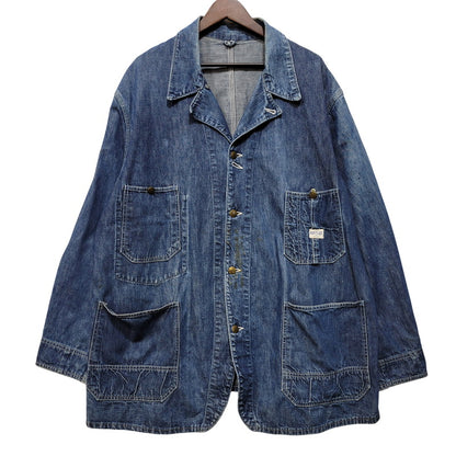 【中古品】【メンズ】 HERCULES ヘラクレス 50-60S DENIM COVERALL デニム カバーオール アウター 146-261023-cs-04-izu サイズ：不明 カラー：インディゴ 万代Net店