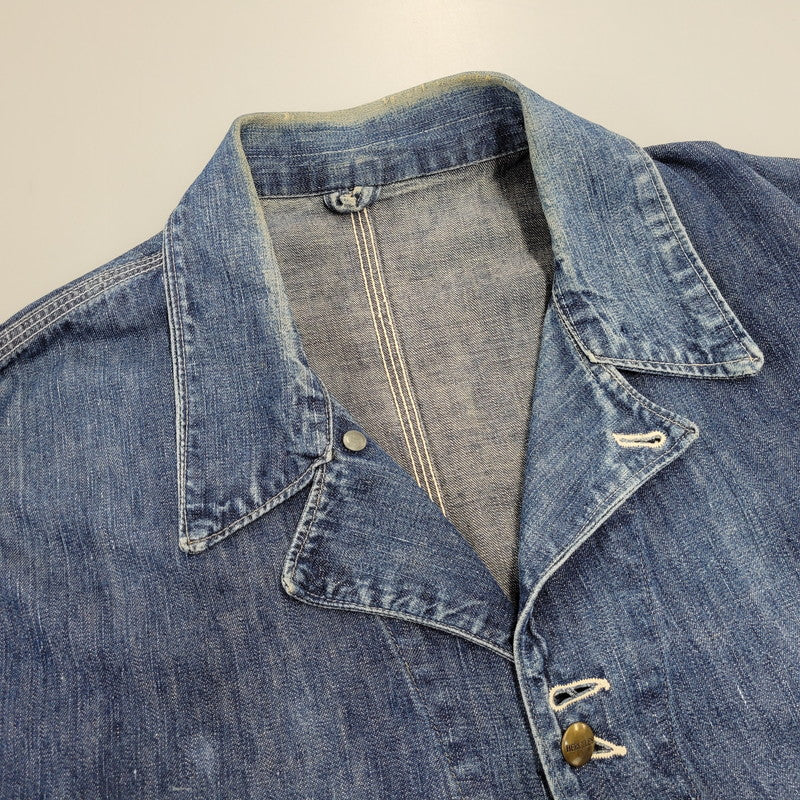 【中古品】【メンズ】 HERCULES ヘラクレス 50-60S DENIM COVERALL デニム カバーオール アウター 146-261023-cs-04-izu サイズ：不明 カラー：インディゴ 万代Net店