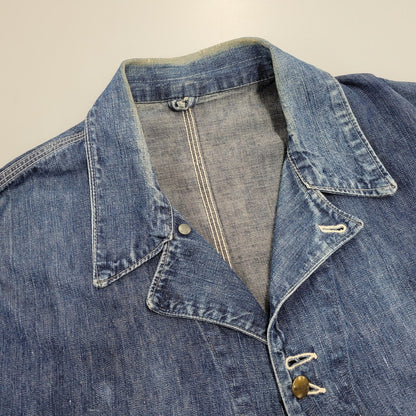 【中古品】【メンズ】 HERCULES ヘラクレス 50-60S DENIM COVERALL デニム カバーオール アウター 146-261023-cs-04-izu サイズ：不明 カラー：インディゴ 万代Net店